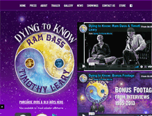 Tablet Screenshot of dyingtoknowmovie.com